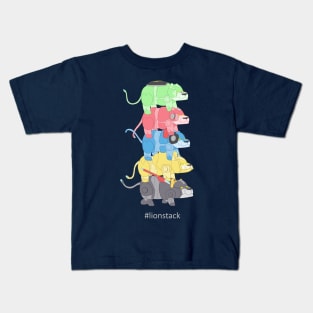 Lion Stack Kids T-Shirt